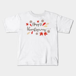 Happy Thanksiving Kids T-Shirt